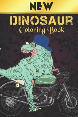 Cover of New Dinosaur Coloring Book