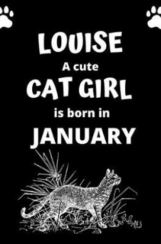 Cover of LUISE a cute cat girl is born in January