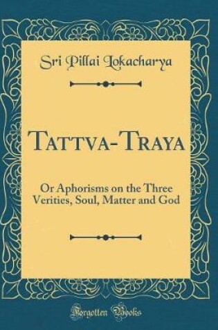 Cover of Tattva-Traya
