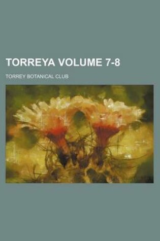 Cover of Torreya Volume 7-8