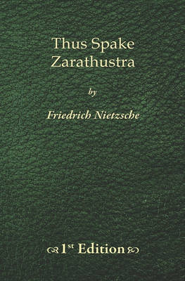 Book cover for Thus Spake Zarathustra - 1st Edition