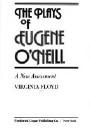 Cover of Plays of Eugene O'Neill