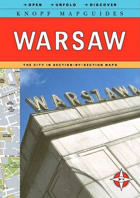 Book cover for Knopf Mapguide Warsaw