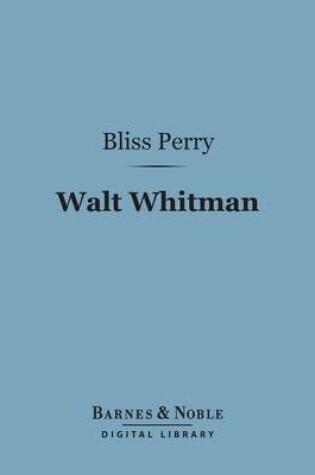 Cover of Walt Whitman (Barnes & Noble Digital Library)