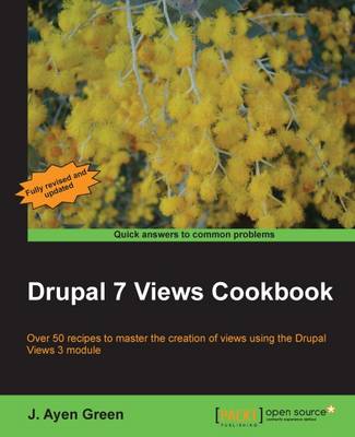 Book cover for Drupal 7 Views Cookbook