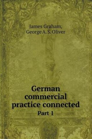Cover of German commercial practice connected Part 1