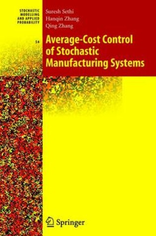 Cover of Average-Cost Control of Stochastic Manufacturing Systems