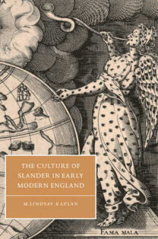 Cover of The Culture of Slander in Early Modern England