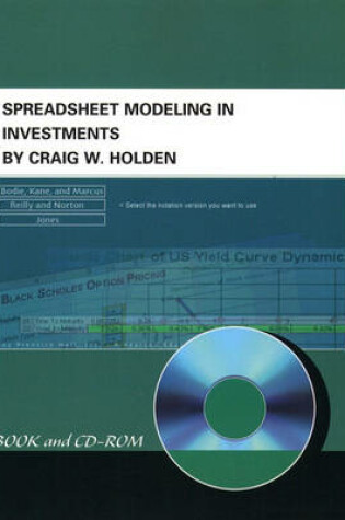 Cover of Spreadsheet Modeling in Investments Book and CD-ROM