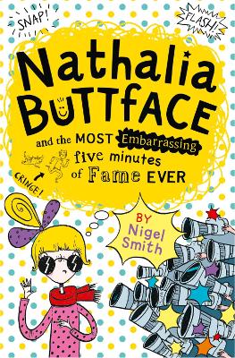 Book cover for Nathalia Buttface and the Most Embarrassing Five Minutes of Fame Ever