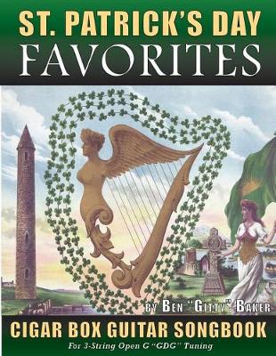Book cover for St. Patrick's Day Favorites Cigar Box Guitar Songbook