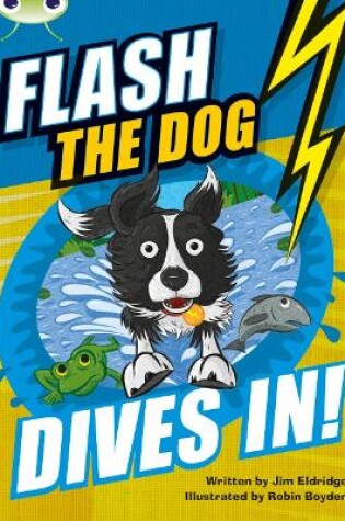 Cover of Bug Club Independent Fiction Year 3 Brown B Flash the Dog Dives In!