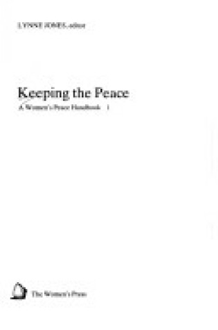 Cover of Keeping the Peace