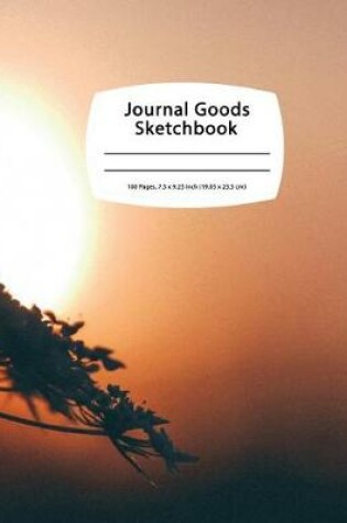 Cover of Journal Goods Sketchbook - Sun Flower