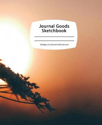 Book cover for Journal Goods Sketchbook - Sun Flower