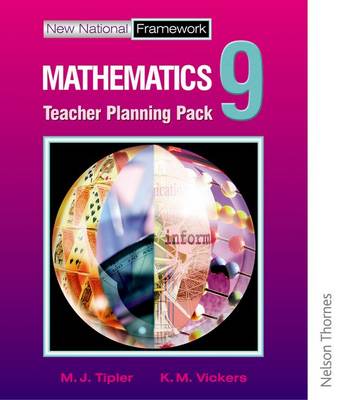 Book cover for New National Framework Mathematics 9 Core Teacher Planning Pack