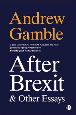 Cover of After Brexit and Other Essays