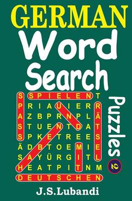 Book cover for GERMAN word search puzzles 2