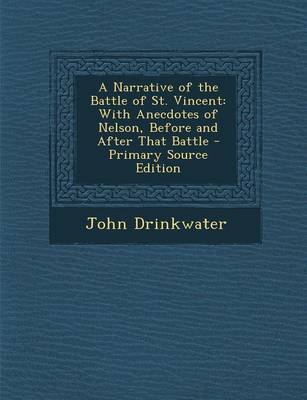 Book cover for A Narrative of the Battle of St. Vincent