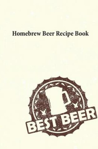 Cover of Homebrew Beer Recipe Book