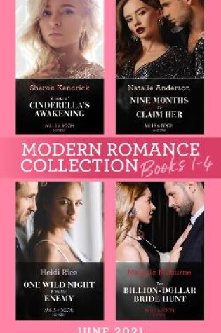 Cover of Modern Romance June 2021 Books 1-4