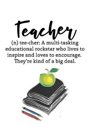 Cover of Teacher Quote Notebook