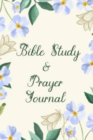 Cover of Purple Flower Garden Bible Study & Prayer Journal