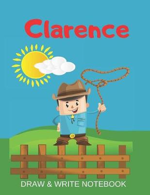Book cover for Clarence Draw & Write Notebook