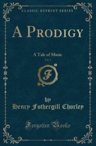 Cover of A Prodigy, Vol. 3