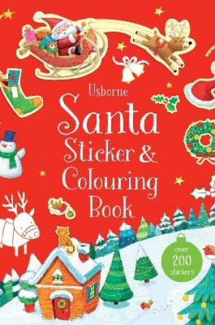 Cover of Santa Sticker and Colouring Book