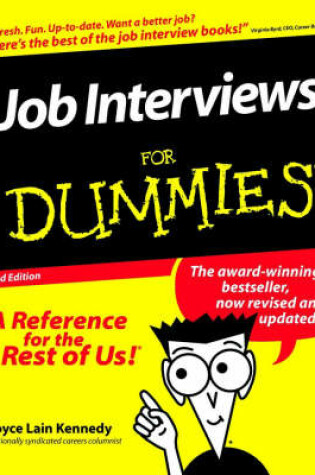 Cover of Job Interviews For Dummies