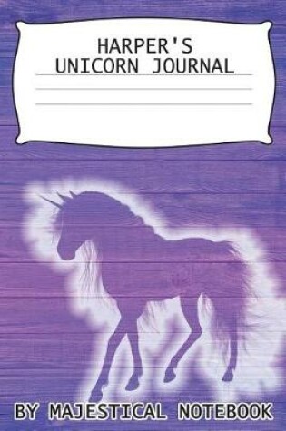Cover of Harper's Unicorn Journal