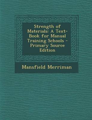 Book cover for Strength of Materials