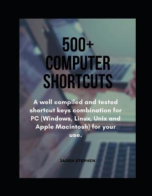 Book cover for 500+ Computer Shortcuts