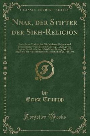 Cover of Nānak, Der Stifter Der Sikh-Religion