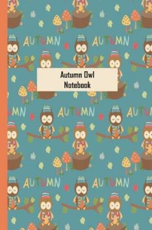 Cover of Autumn Owl Notebook