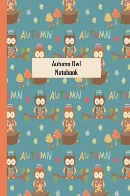 Book cover for Autumn Owl Notebook