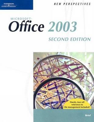 Book cover for New Perspectives on Microsoft Office 2003 Brief