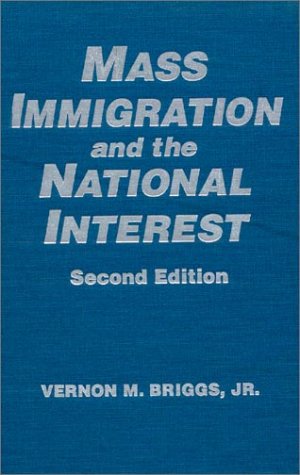 Book cover for Mass Immigration and the National Interest