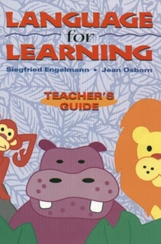 Cover of Language for Learning, Additional Teacher's Guide