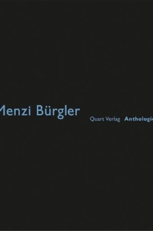 Cover of Menzi Burgler: Anthologies 34