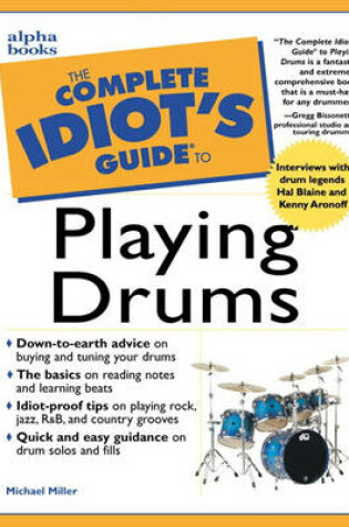 Cover of Complete Idiot's Guide to Playing Drums