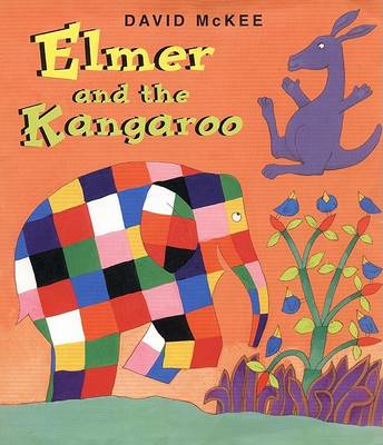 Book cover for Elmer and the Kangaroo