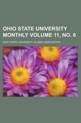 Cover of Ohio State University Monthly Volume 11, No. 6