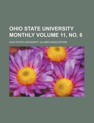 Book cover for Ohio State University Monthly Volume 11, No. 6