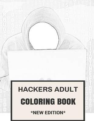 Book cover for Hackers Adult Coloring Book