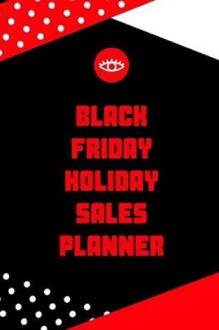 Cover of Black Friday Holiday Sales Planner