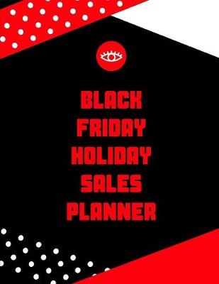 Book cover for Black Friday Holiday Sales Planner