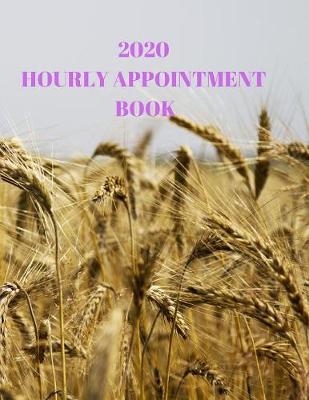 Book cover for Hourly Appointment Book