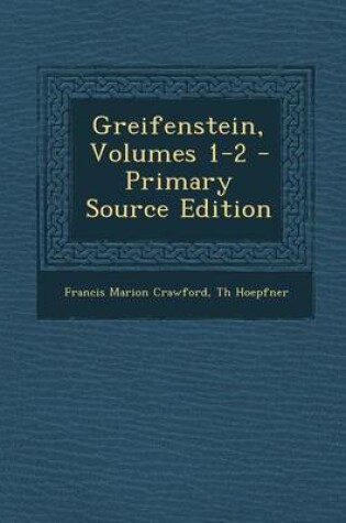 Cover of Greifenstein, Volumes 1-2